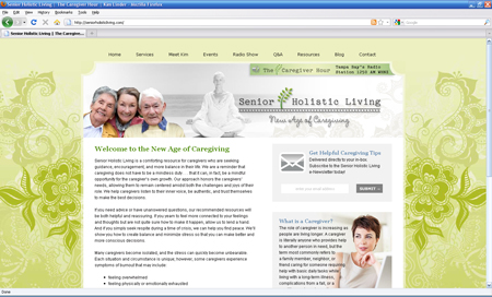 New Site Launch – SeniorHolisticLiving.com